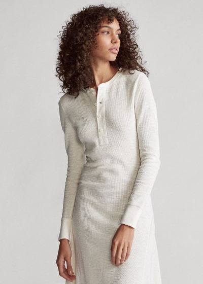 Women's Polo Ralph Lauren Cotton Henley Dresses | 379140XDR